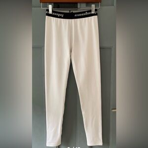 NWT COOLING Women's High Waisted Yoga Leggings White Size L.